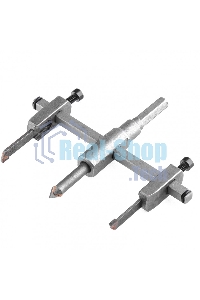 Сверло Matrix по кафелю и плитке, регулируемое Балеринка, 30-130 мм