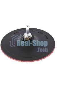 Насадка Matrix для дрели и УШМ с липучкой, 125 мм, твердая