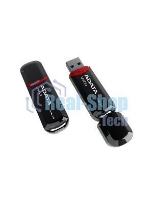 Флешка USB ADATA UV150 (AUV150-512G-RBK), 512Gb, USB 3.2, R/W 100/30, черный