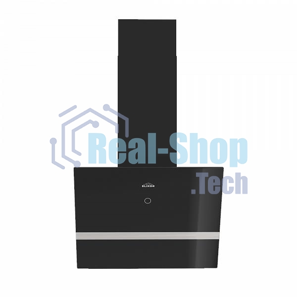 Вытяжка наклонная Elikor Rise BK 50 черный, 50 см, 750 куб. м/ч, 56 дБ