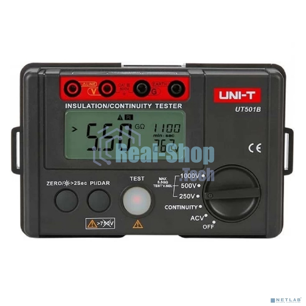 Измеритель сопротивления изоляции UNI-T UT501B