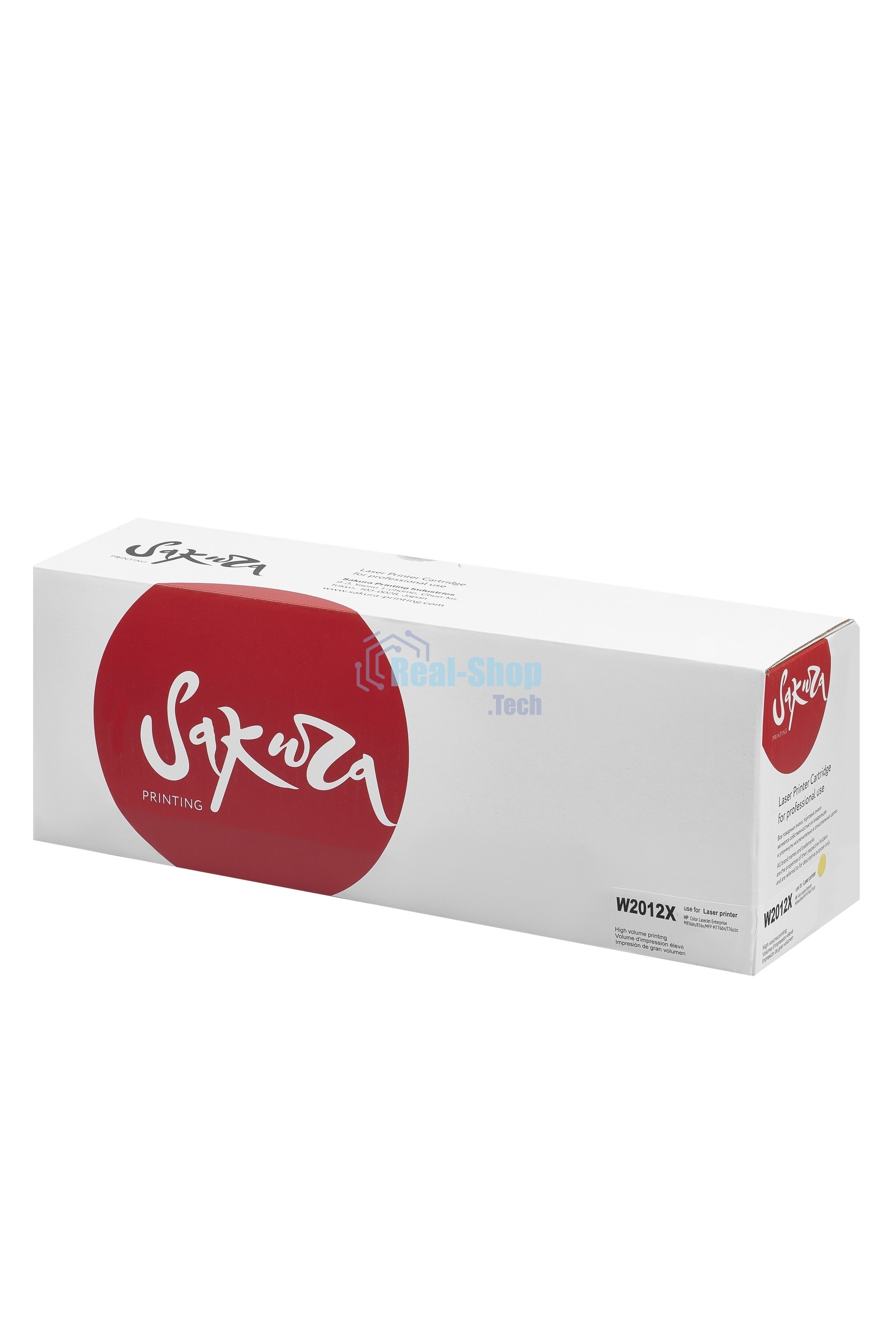Картридж лазерный Sakura W2012X для HP Color LaserJet Enterprise M856dn/M776dn/MFP M776z/MFP M776zs, желтый, 29000 к.
