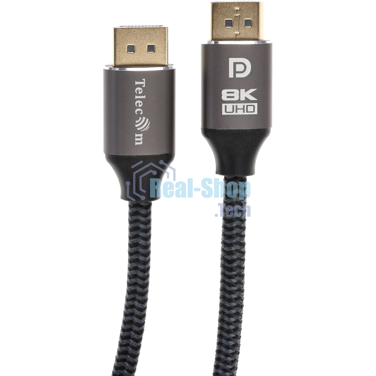 Кабель соединительный DP-DP 1.4V 8K@60Hz 1.5м, Telecom Pro TCG750-1.5M