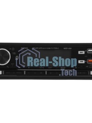 Автомагнитола Digma MCP-450, 1 DIN, Bluetooth, USB Type-A, AUX, пульт ДУ