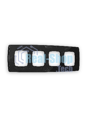 Рамка OMEGA Opera (Черный мрамор) 4-ая OF940704