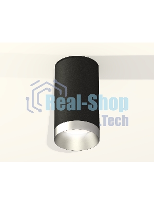 Светильник Ambrella Light XS6323023 SBK/MCH черный песок/хром матовый MR16 GU5.3 (C6323, N6133)