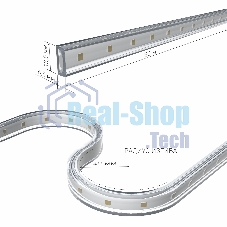 Лента светодиодная LS014 220V/ 220V 8W 60Led 2835 IP65 6500 холодный белый, 50 м