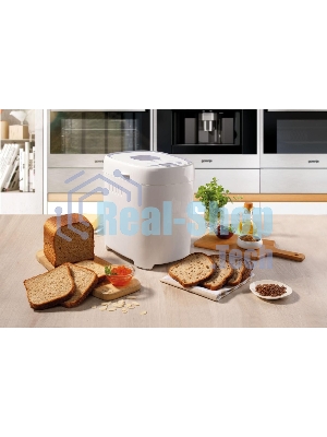 Хлебопечка Gorenje BM900WS белый, 550 Вт, 0.9 кг, 13 программ