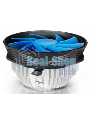 Кулер для процессора DEEPCOOL GAMMA ARCHER синий, 120 мм, алюминий, 1600 об/мин, 26.1 дБ, 3 pin, 95 Вт, 65.5 мм