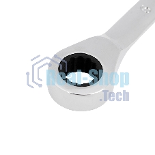 Ключ комбинированный трещоточный Rexant 9 мм, CrV, зеркальный хром