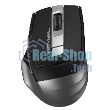 Мышь беспроводная A4Tech Fstyler FG35 серый/черный, 2000 dpi, радиоканал, USB, кнопки - 6