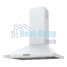 Вытяжка каминная KRONA Bella 500 inox PB белый, 50 см, 633 куб. м/ч, 46 дБ