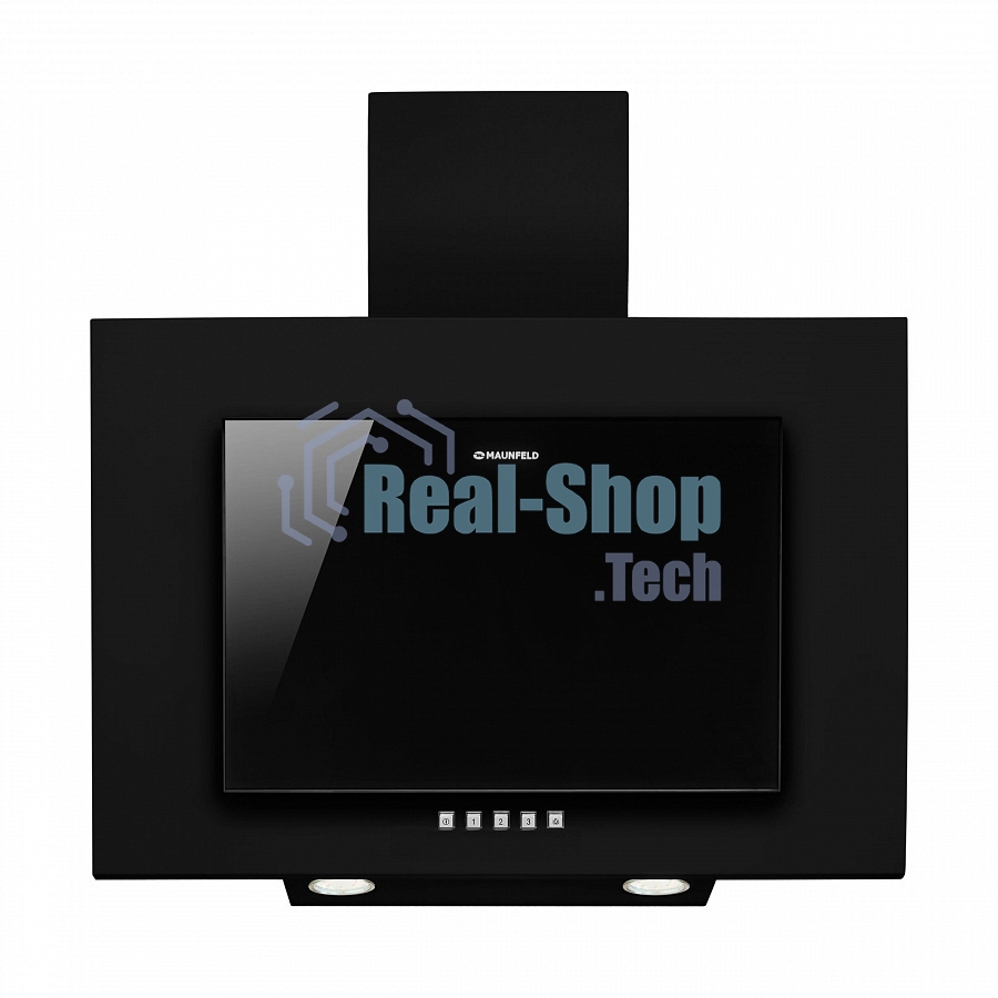 Вытяжка наклонная Maunfeld Tower C 60 черный, 60 см, 650 куб. м/ч, 51 дБ