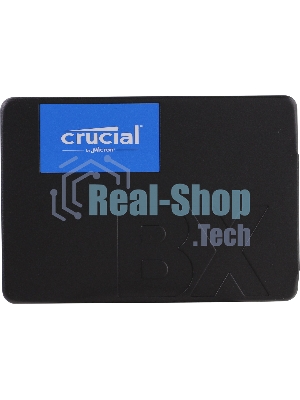 Накопитель SSD Crucial BX500, 2Tb, SATA III, 2.5