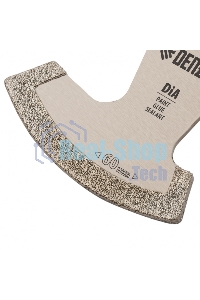 Насадка для МФИ Denzel режущая сегментная, DiA, по камню и плитке, 60 мм