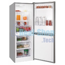 Холодильник Nordfrost NRB 131 S серебристый двухкамерный 170/100 л морозилка снизу, капельная система