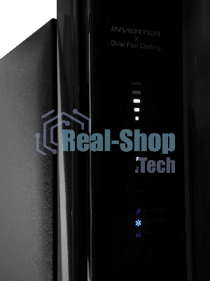 Холодильник Hitachi HRTN7489DFBBKCS черный инвертер двухкамерный инвертер 345/105л морозилка сверху, No Frost