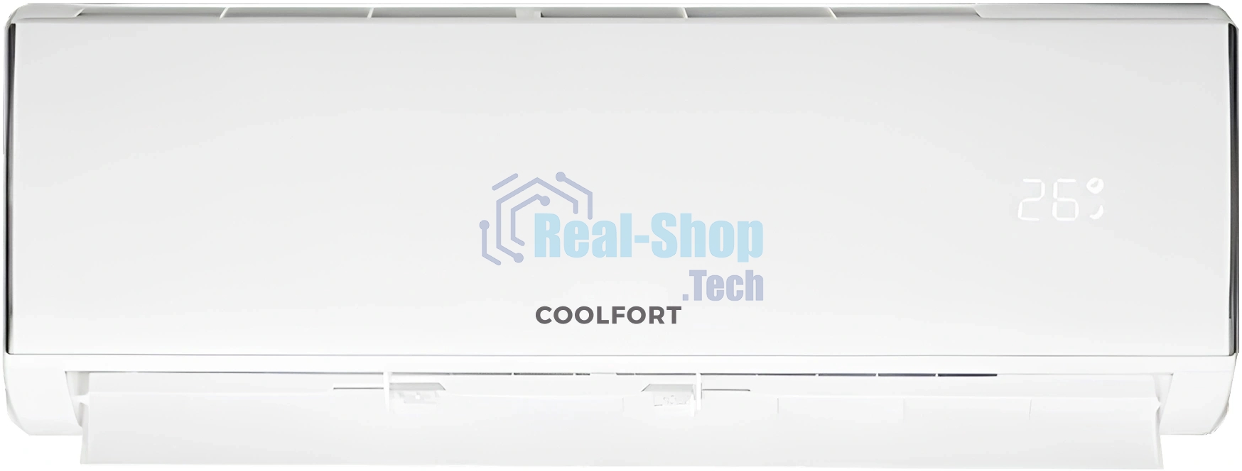 Кондиционер сплит-система Coolfort CF-4103 12000 BTU, 35 м², 37 дБ, охлаждение, обогрев, белый