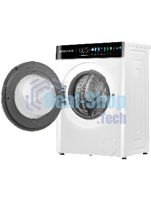 Стиральная машина Maunfeld MFWD1295WH05 белый, загрузка фронтальная 9 кг, 1200 об/мин., класс: В