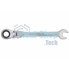 Ключ Matrix комбинированный трещоточный 14мм crv шарнирный зерк.хром