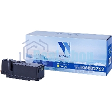 Картридж лазерный NVPrint совместимый Xerox 106R02762 Yellow для Phaser 6020/6022/WorkCentre 6025/6027 (1000k)