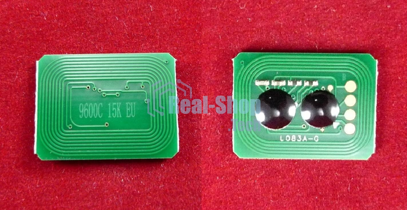 Чип ELP для OKI 9600/9650/9800/9850 Cyan 15K (Китай)