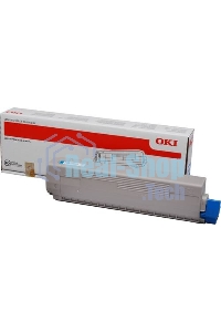 Картридж лазерный Oki C831/841 голубой 10K