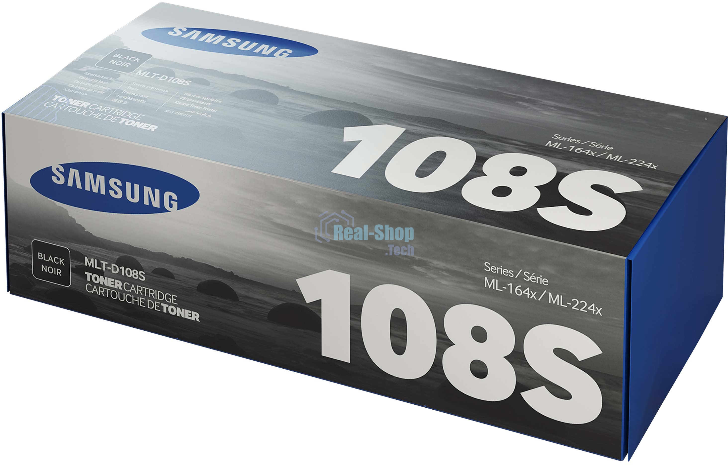Картридж лазерный Samsung MLT-D108S черный для Samsung ML-1640/1641/2240/2241 (1500 стр.)