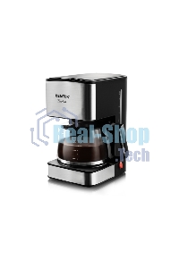 Кофеварка капельная Centek CT-1144 серебристый/черный, исп. кофе - молотый, 0.8 л, 680 Вт.