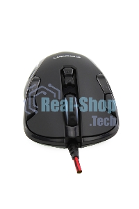 Мышь проводная Crown Gaming CMXG-804 черный, 2000 dpi, USB, кнопки - 9