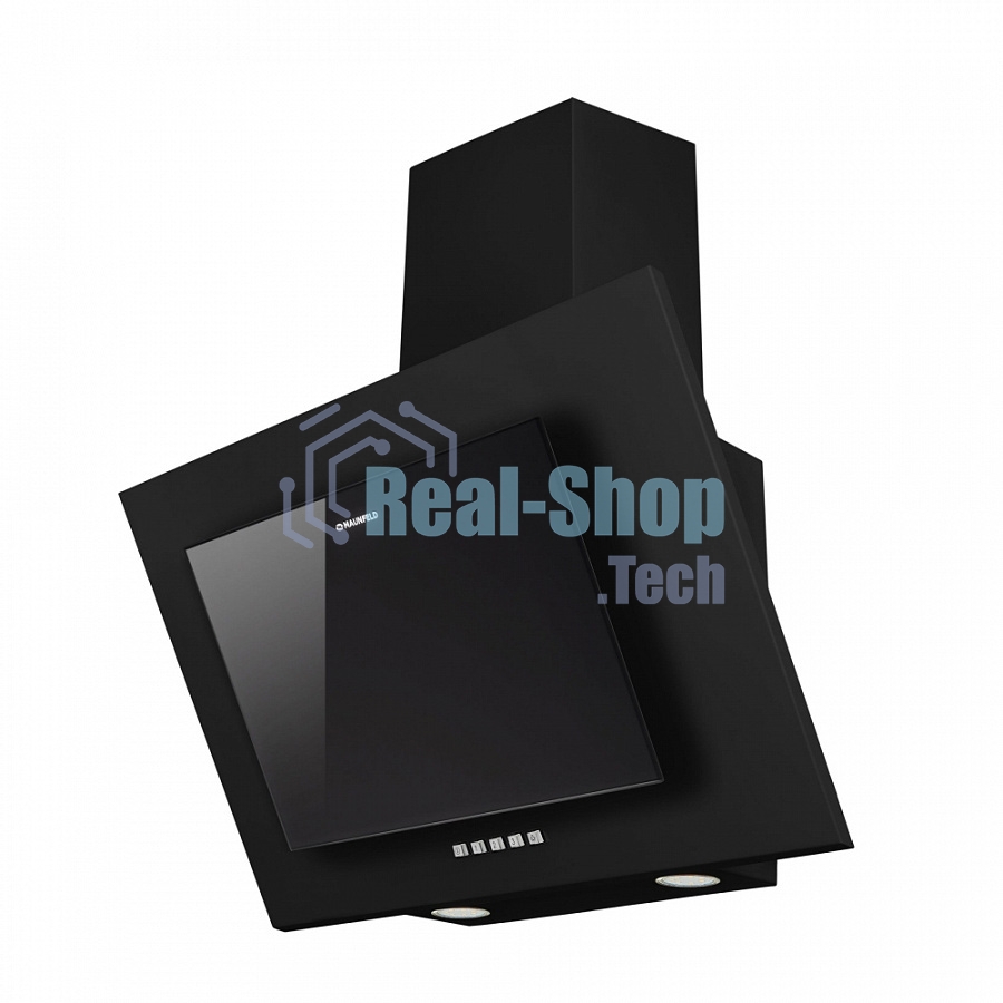 Вытяжка наклонная Maunfeld Tower C 60 черный, 60 см, 650 куб. м/ч, 51 дБ