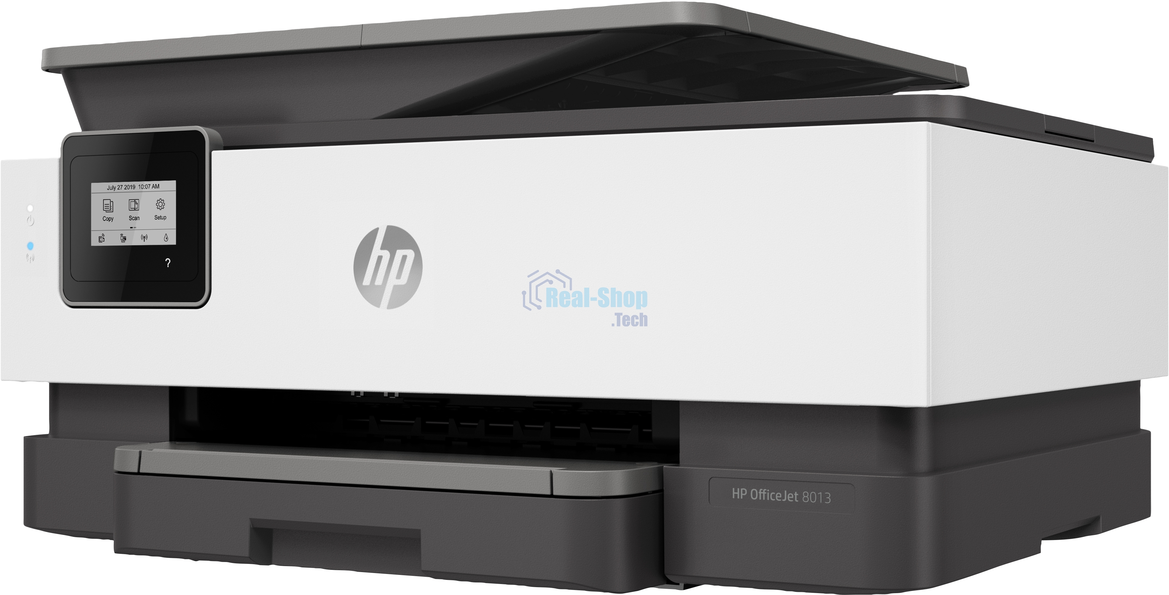 МФУ струйное HP Officejet Pro 8013 (1KR70B), A4, цветной, печ. до 18 стр/мин. (ч/б) до 10 стр/мин. (цвет), скан. до 8 стр/мин. (ч/б) 3.5 стр/мин. (цвет), 1200 x 1200 dpi, Wi-Fi, Air Print