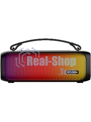 Портативная колонка Hyundai H-PS1020 черный 16W 2.0 BT 10м 1500mAh