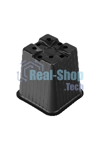 Горшочек для рассады, 90х90х95 мм, полистирол, 10 шт. Россия