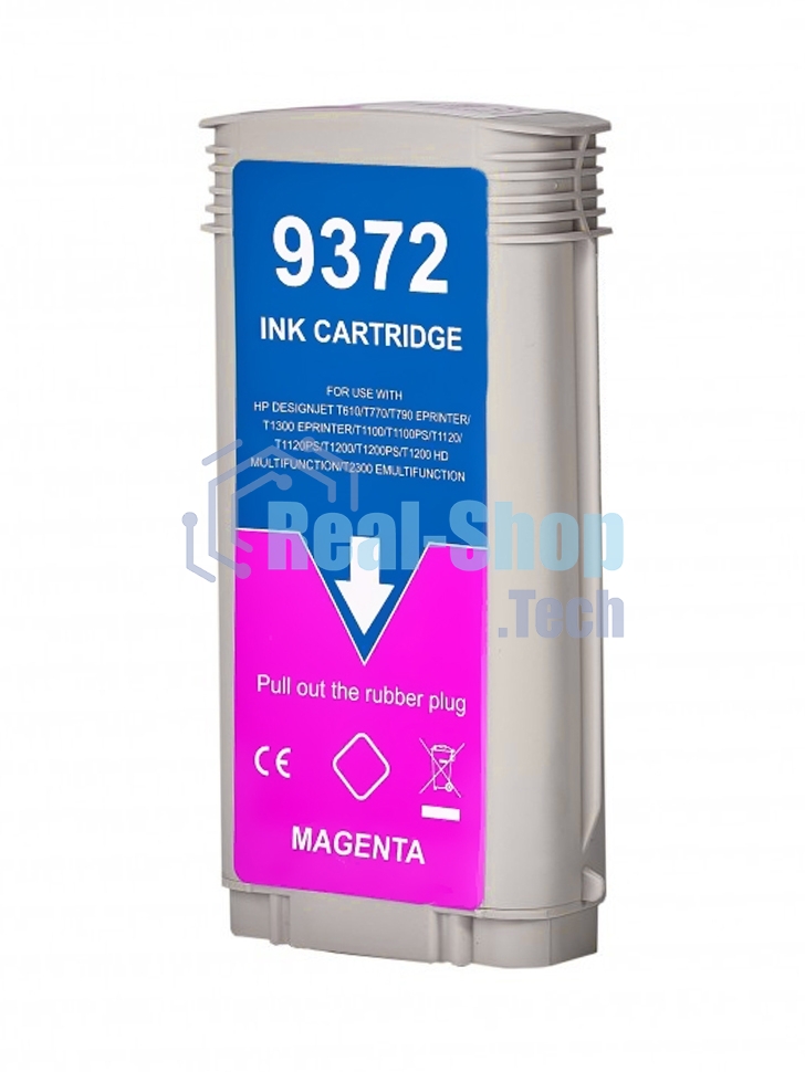 Картридж струйный NVPrint 72 (NV-C9372A) Magenta для HP DesignJet T1100, T1120, T1200, T1300, T610, T620, T770, T790, T2300, T795 (130 мл)