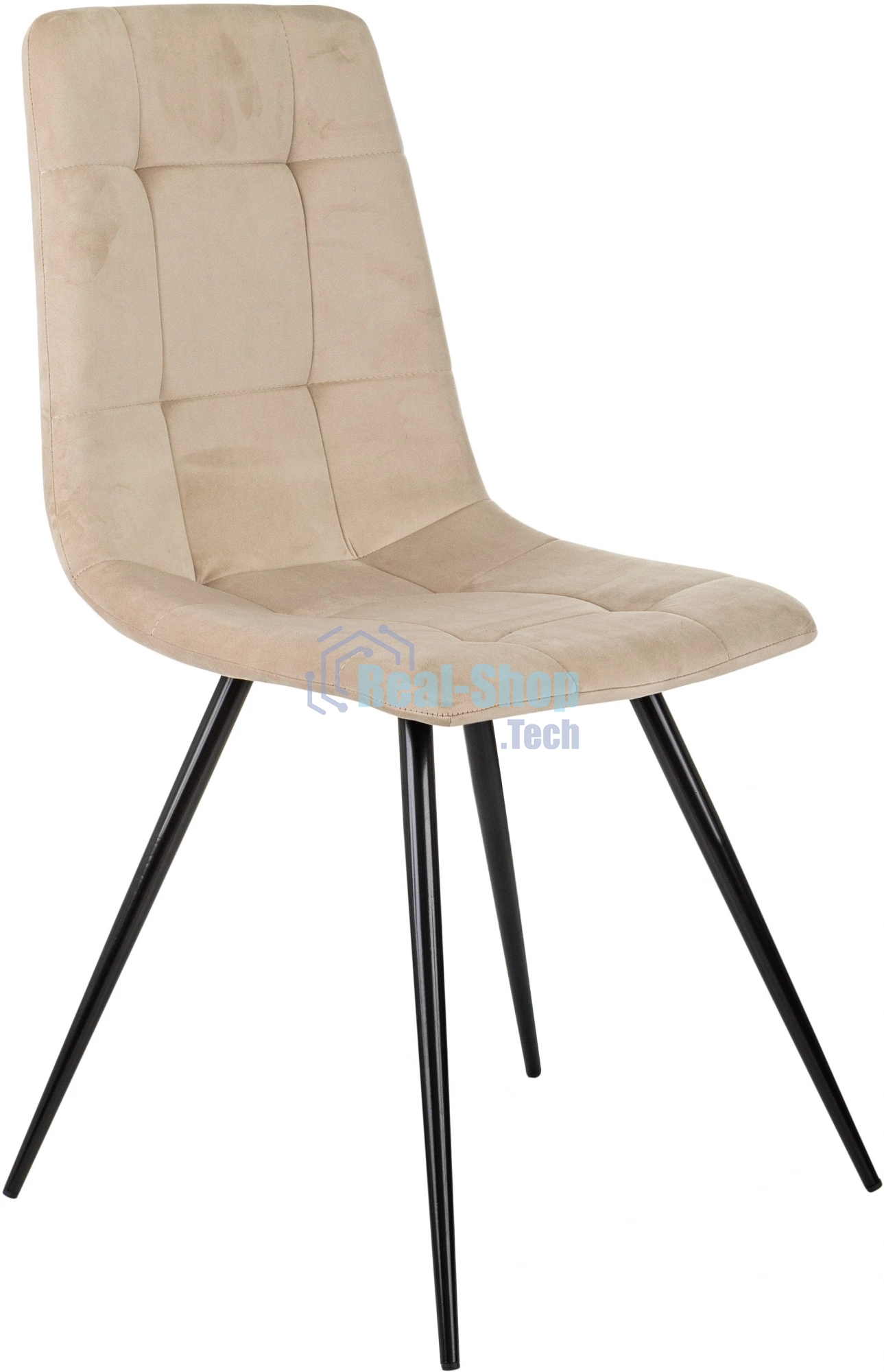 Стул для дома Бюрократ CH-K1_4 комплект 4 шт бежевый Holland 06 металл черный на ножках
