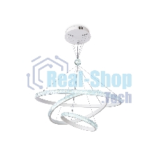Светильник Ambrella light FA6157/3 WH белый 3000K/4200K/6400K 106W D700*890 (ПДУ РАДИО 2.4G)