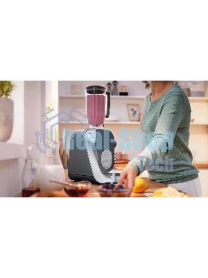 Кухонная машина Bosch MUM58359 1000Вт черный/серый