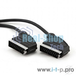 Кабель аудио/видео Gembird CCV-518, SCART/SCART, 21pin, 3м