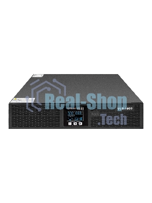 Источник бесперебойного питания On-line ExeGate EP285646RUS PowerExpert ULS-1000.LCD.AVR.C13.USB.RS232.SNMP.2U 1000VA/1000W, On-Line, PF=1, LCD, 4*IEC-C13, RS232, USB, SNMP-slot, Rackmount 2U/Tower, черный