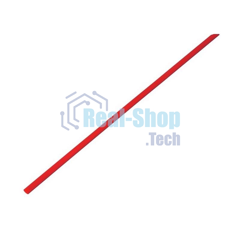 Трубка термоусадочная Rexant 3.0/1.5 1 м красный