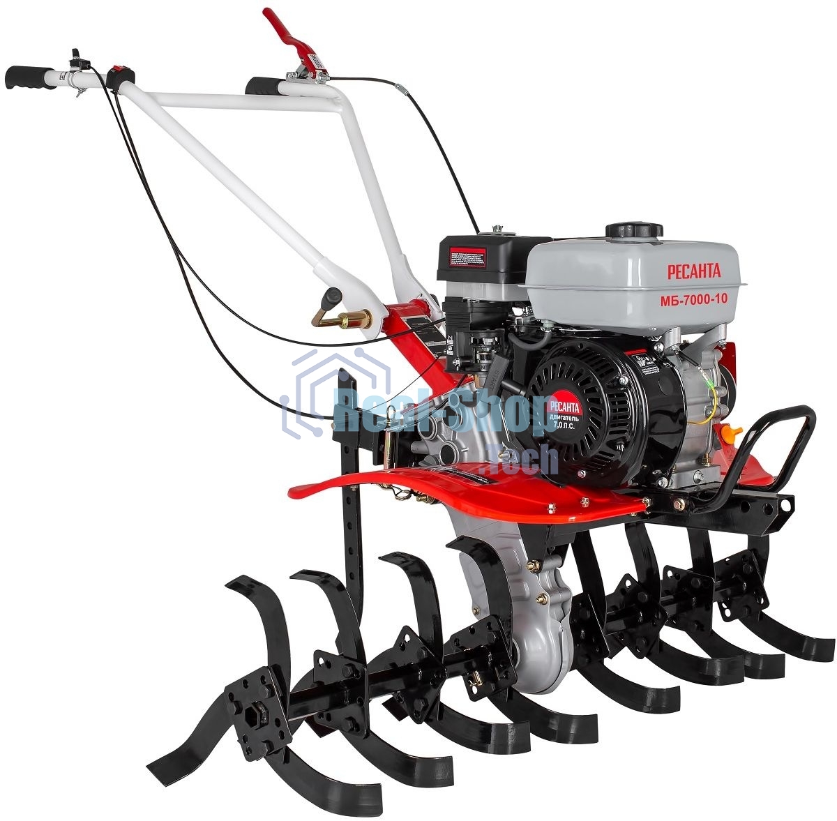 Мотоблок Ресанта МБ-7000-10 (70/5/37) бензиновый 7л.с.