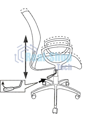 Кресло Бюрократ CH-599AXSL/32G/TW-11 серый/черный, сетка, 120 кг, механизм качания