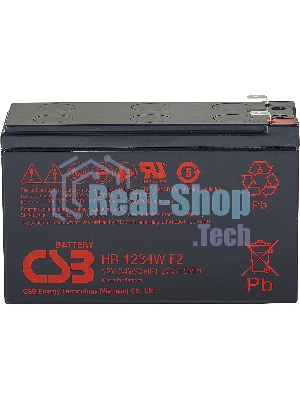 Батарея CSB HR 1234W (12V, 9Ah) клеммы F2