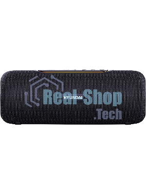 Колонка портативная Hyundai H-PS1021 черный/черный 25 Вт 1.0 BT 10м 1500mAh