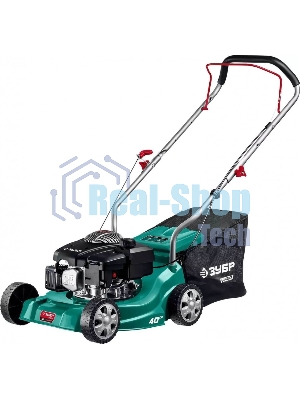 Газонокосилка Зубр 400 мм 2.5 л.с. бензиновая