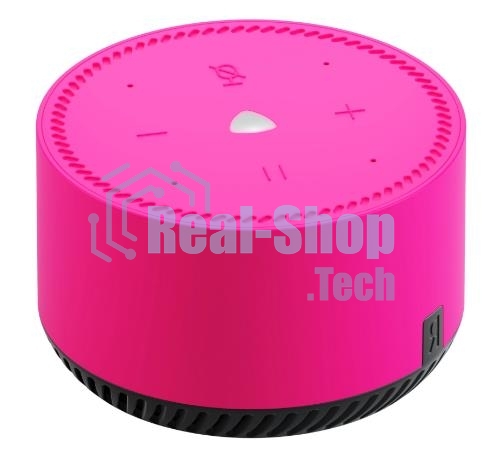 Умная колонка Яндекс Станция Лайт, 5Вт, с голосовым ассистентом Алиса, фламинго/розовый (YNDX-00025N)