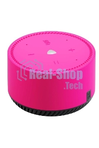 Умная колонка Яндекс Станция Лайт, 5Вт, с голосовым ассистентом Алиса, фламинго/розовый (YNDX-00025N)