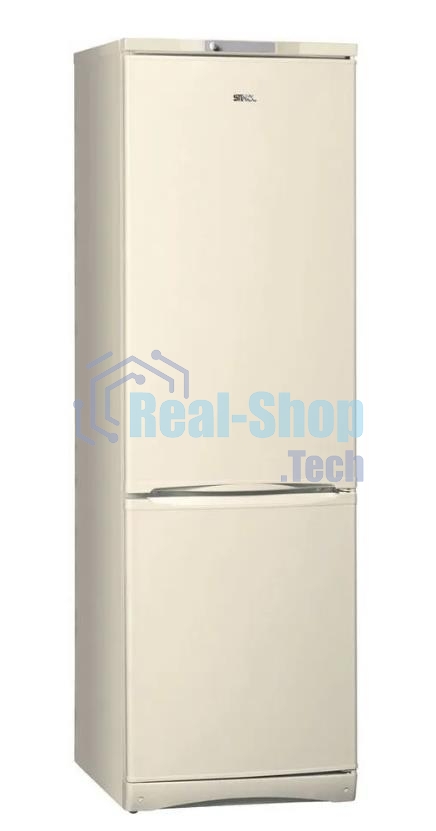 Холодильник Stinol STS 185 E бежевый двухкамерный 235/104 л морозилка снизу