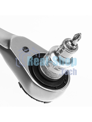 Набор торцевых головок Gross 14145 трещотка 120 зубьев, 36 предметов